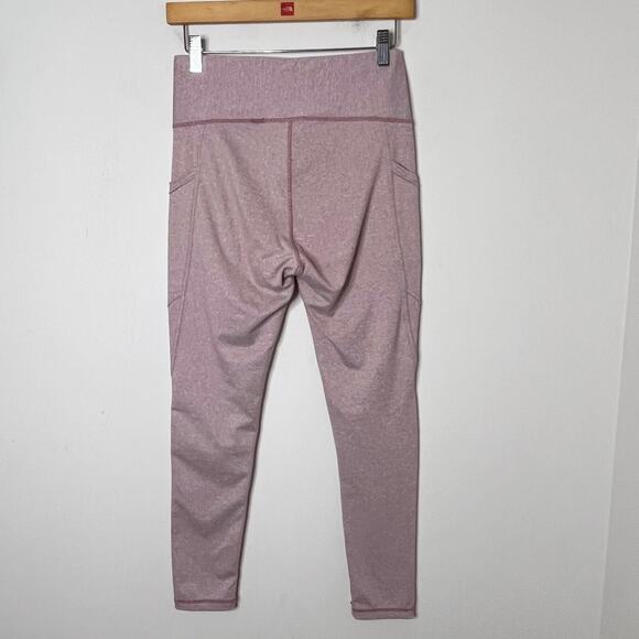 Danskin Women's Active Leggings S High Waist Space Dye Purple Ankle Athletic - Picture 5 of 8